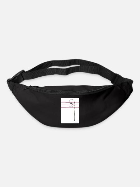 Musical note - Bum bag - black