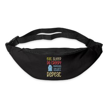 Gravedigger Cemetery Coffin Mourning - Bum bag - black - Front