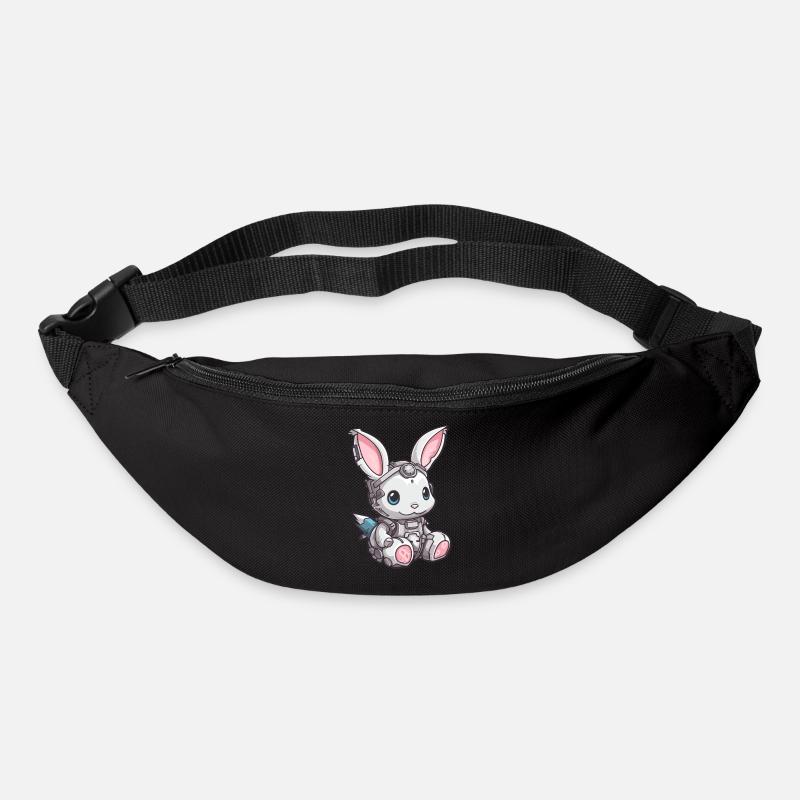 Cyber Bunny 1 - Gürteltasche - Schwarz