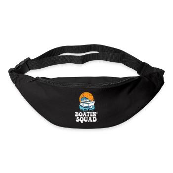 Motorboating Crew Pontoon Boatin Squad Lake Life - Bum bag - black - Front