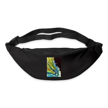 Abstract landscape - Bum bag - black - Front
