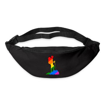 Colorful Hiker - Hiking - Bum bag - black - Front