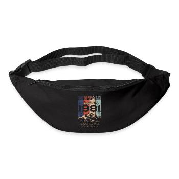 Millésime 1981 légendaire - Sac banane - noir - Devant