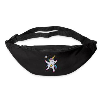 Dancing Unicorn Unicorn Dabbing - Bum bag - black - Front