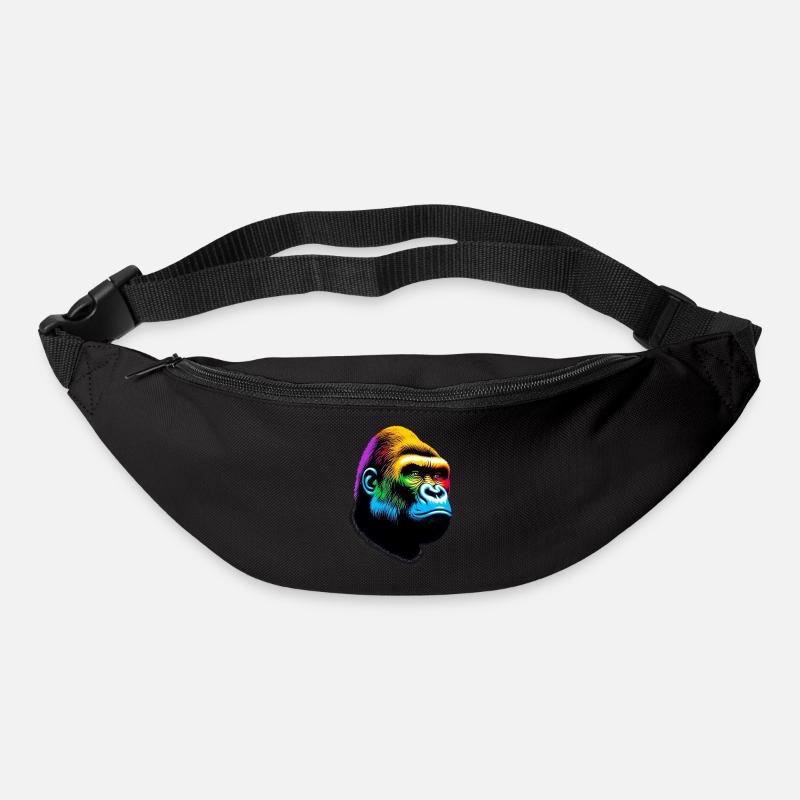 Gorilla - Gürteltasche - Schwarz
