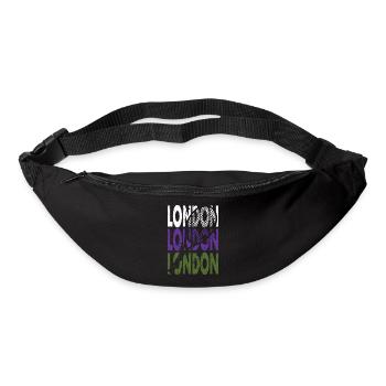 Maillot de tennis London Grand Slam Tournament Design - Sac banane - noir - Devant