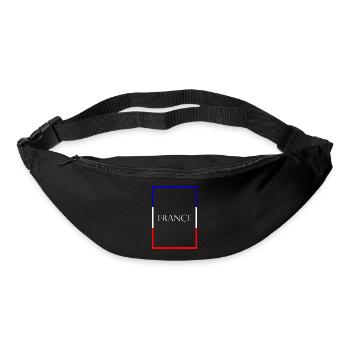 France France Statement lettering with flag - Bum bag - black - Front