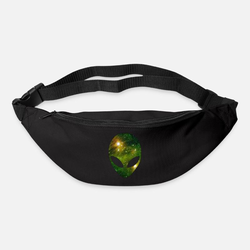 Alien cosmique - Sac banane - noir