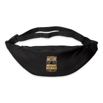 Décorateur d’intérieur - Sac banane - noir - Devant