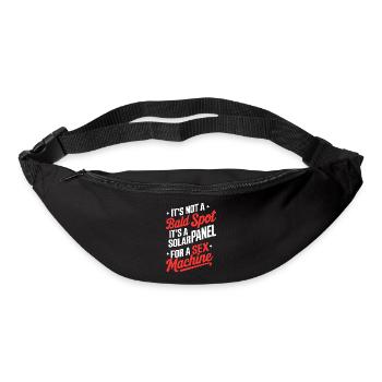 Es ist keine kahle Stelle, es ist ein Panel für die Sexmaschine - Gürteltasche - Schwarz - Vorne
