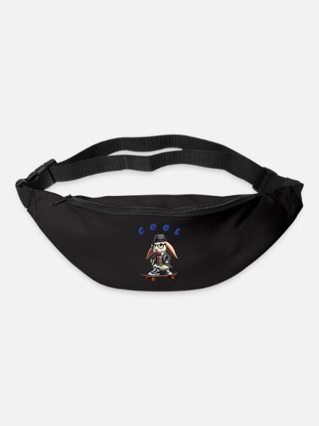 Cool rabbit - Bum bag - black
