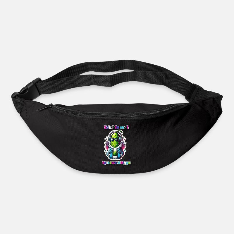 Je suis mal - Sac banane - noir