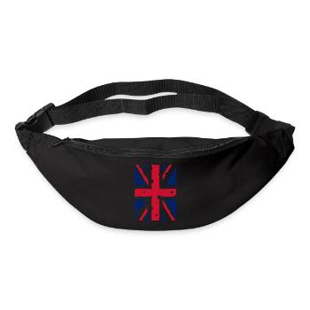 Drapeau Anglais - Sac banane - noir - Devant