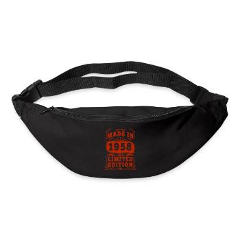 1958 Birthday 1958 Born in 1958 Birthday - Bum bag - black - Front