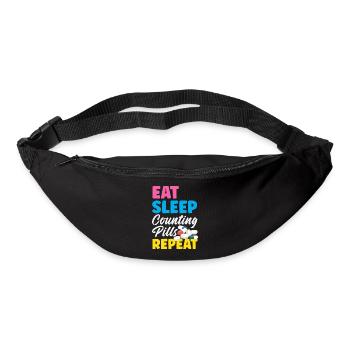 Pharmacien Technicien Pharmaceutique - Sac banane - noir - Devant