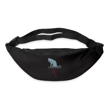 Weil Cats - Gürteltasche - Schwarz - Vorne