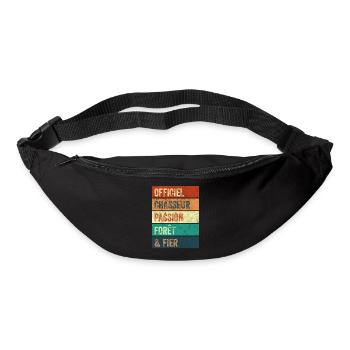 Chasseur Passion Forêt - Sac banane - noir - Devant
