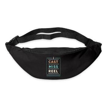 Miss Reel Nautical Pastel - Gürteltasche - Schwarz - Vorne