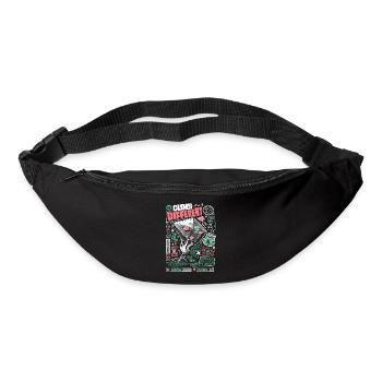 Boulder More Climbing Motivation - Bum bag - black - Front