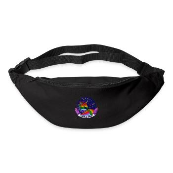 L’amour est l’amour Licorne - Sac banane - noir - Devant