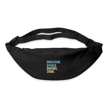 Bester Ehemann seit 2008 - Gürteltasche - Schwarz - Vorne