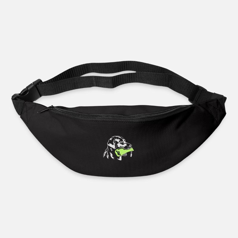 Labrador Retriever apportieren Dummy Wilsigns - Gürteltasche - Schwarz