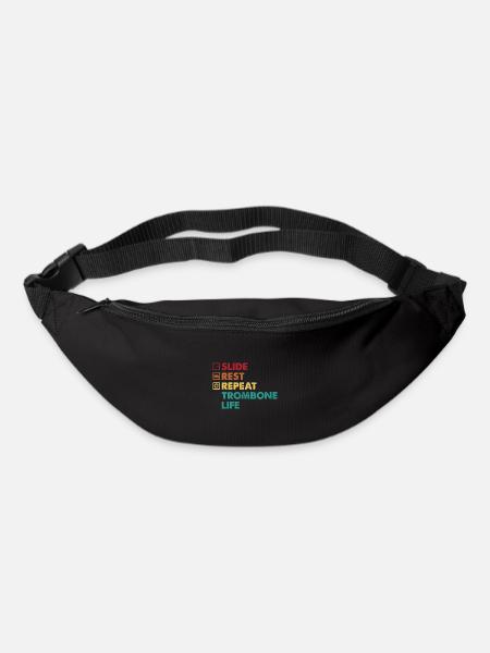 Trombonist Trombone Player Marching Band Trombone - Bum bag - black