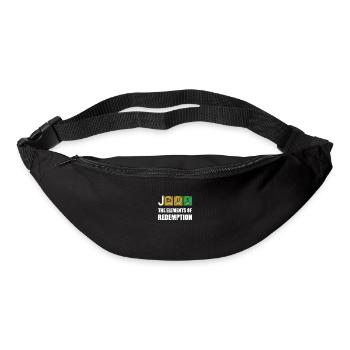 Déclaration de nerd drôle chrétien - Sac banane - noir - Devant