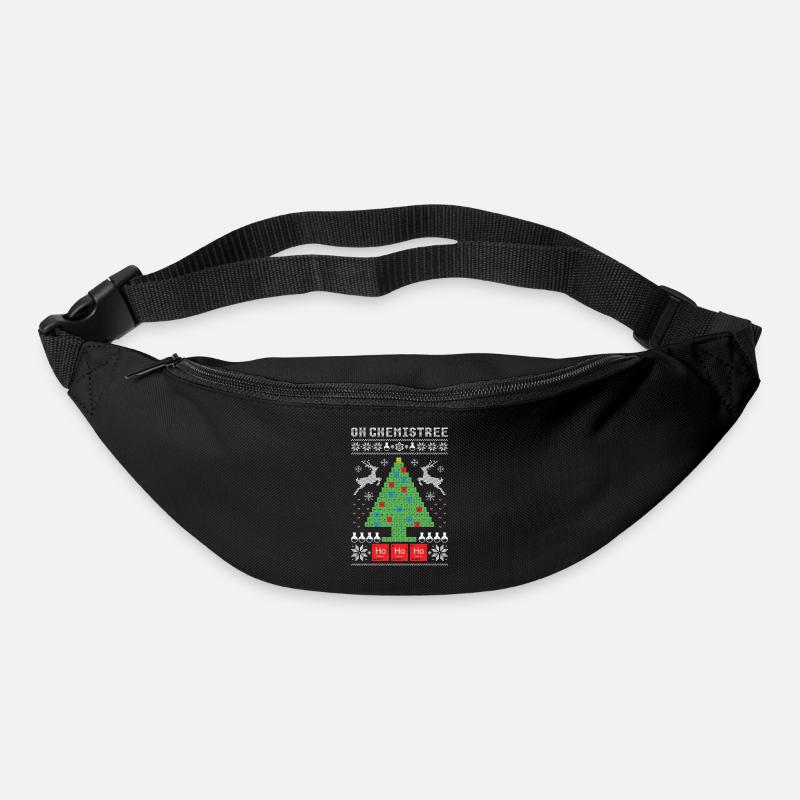 Oh Chemistree Ugly Christmas - Bum bag - black