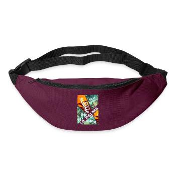 La Palma Summer Sun Beach Sea Palm Trees Canary Islands - Bum bag - burgundy - Front