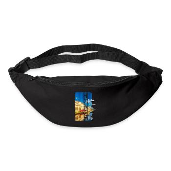 Florenz Italien Stadt Skyline Schrift Urlaub Liebe - Gürteltasche - Schwarz - Vorne