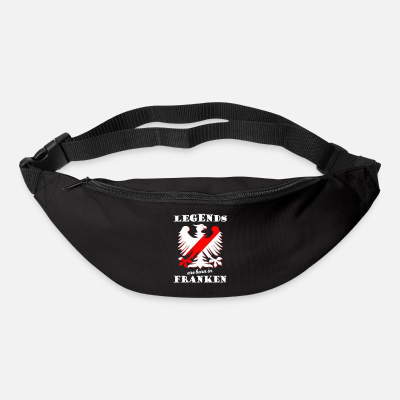 Die Franken aus Süddeutschland - Gürteltasche - Schwarz