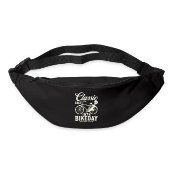 Bicycle Year 1974 Cyclist 50 Years Anniversary - Bum bag - black - Front