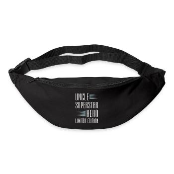 Onkel Limited Edition Spruch - Gürteltasche - Schwarz - Vorne