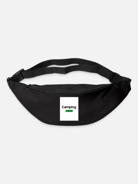 "Camping is my Life" - Bum bag - black
