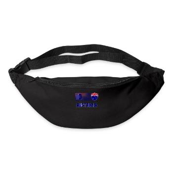 Australien - Gürteltasche - Schwarz - Vorne