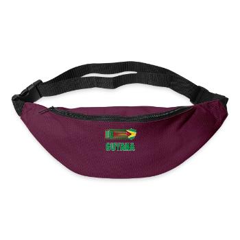 Guyana - Bum bag - burgundy - Front