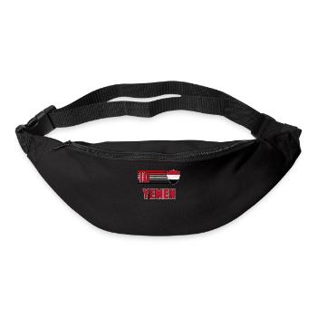 Jemen - Gürteltasche - Schwarz - Vorne