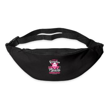 Pompier cadeau pompiers - Sac banane - noir - Devant
