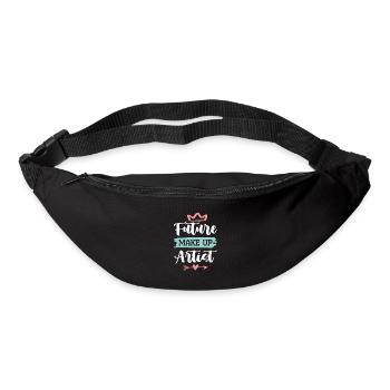 zukunft make up artist - Gürteltasche - Schwarz - Vorne