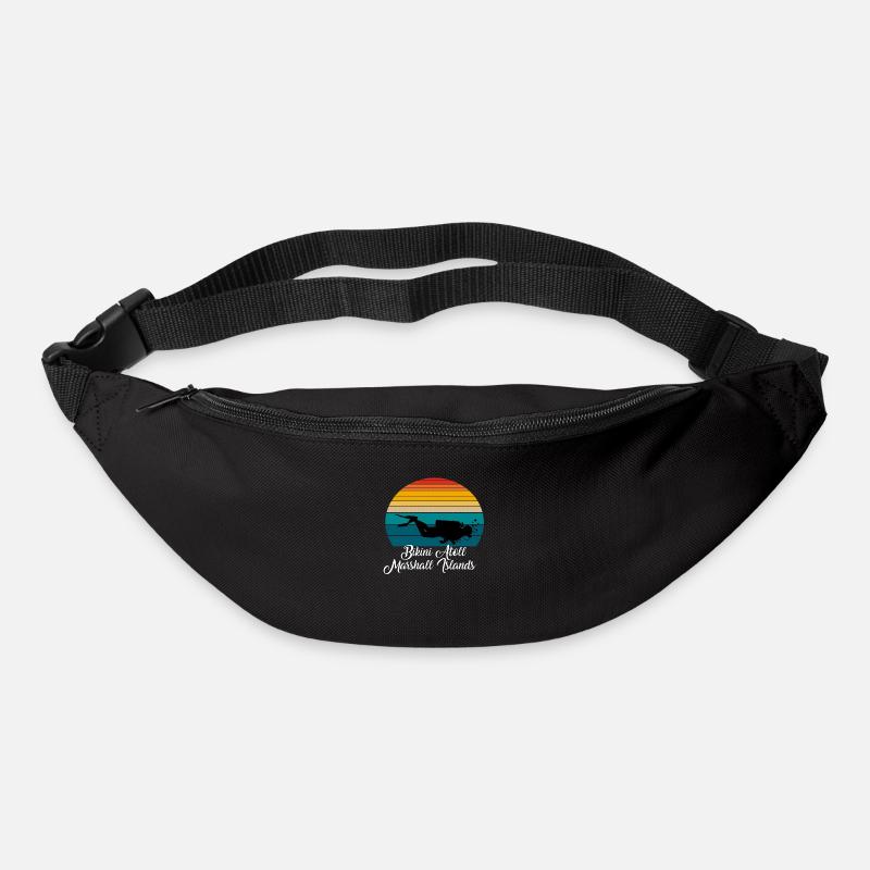 Bikini Atoll Îles Marshall Plongée - Sac banane - noir
