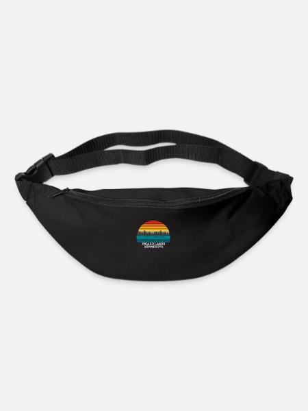 Picard Lakes Minnesota - Gürteltasche - Schwarz
