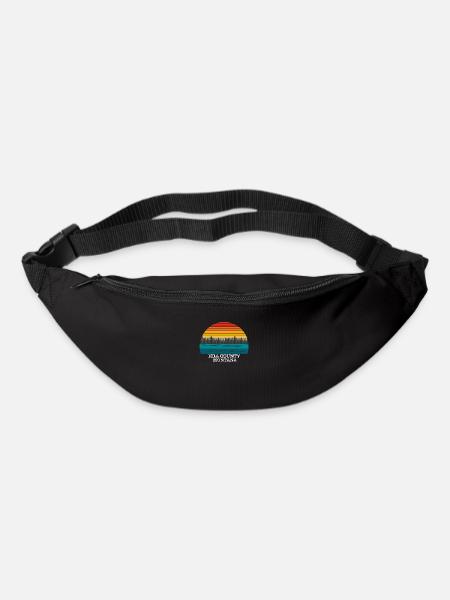 Hill County, Montana - Bum bag - black