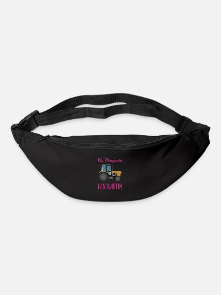 Nix Prinzessin Landwirtin - Gürteltasche - Schwarz