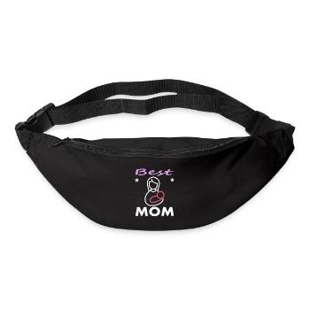Best Mama Mummy Mother's Day Cool Mother Gift - Bum bag - black - Front