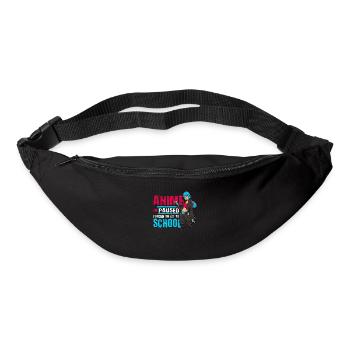 Anime Paused Forced, For Animation To School - Bum bag - black - Front