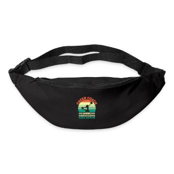 Cheerleading Coach Cheer Coach Cheerleader Cheer T - Sac banane - noir - Devant