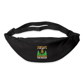 Disc Golf Player Disc Golfer Frisbee Player Par Pu - Gürteltasche - Schwarz - Vorne
