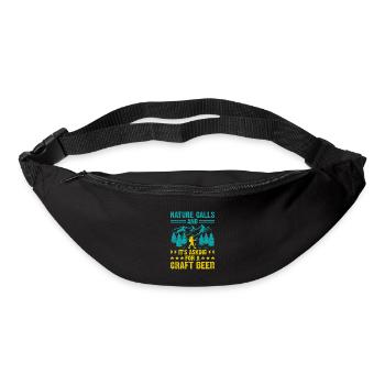Randonnée Alpinisme Trekking Nature Plein air Alco - Sac banane - noir - Devant