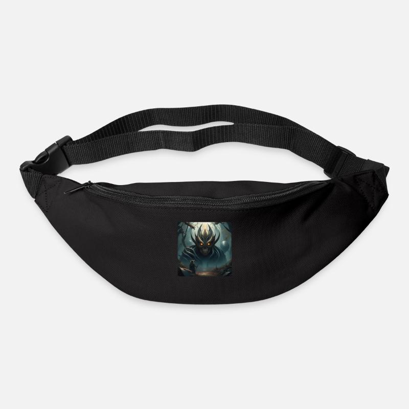Démon de la forêt - Sac banane - noir